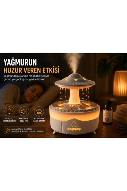 Ultrasonik Hava Nemlendirici  Ve Aroma Difüzörü